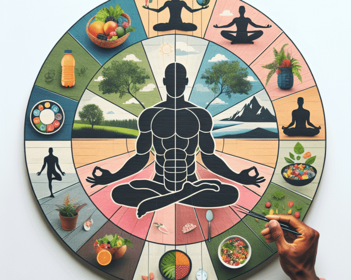 Helhetlig helse nokkelen balansert tilfredsstillende liv featured