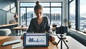 Norwegian marketer planning social media funnel to promote a course